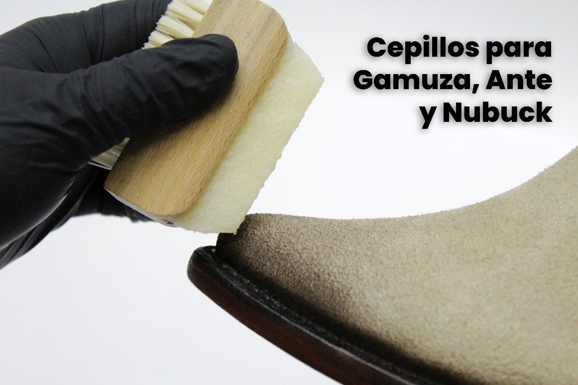 CEPILLOS PARA LIMPIEZA Y CUIDADO PARA CALZADO DE GAMUZA