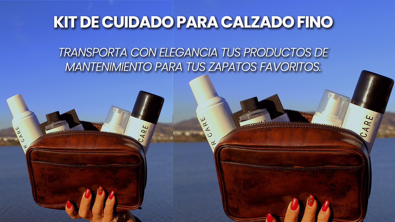 KIT DE CUIDADO PARA CALZADO FINO: