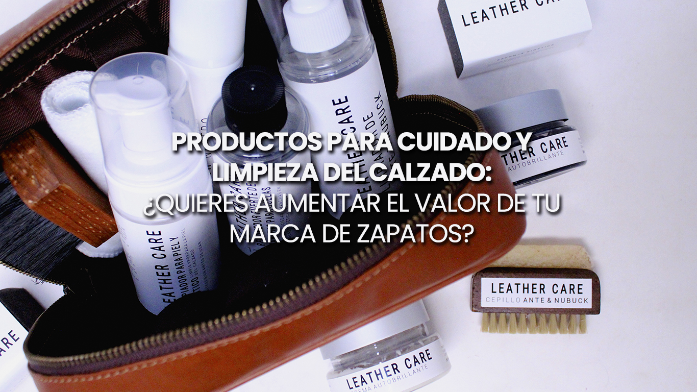 PRODUCTOS PARA CUIDADO Y LIMPIEZA DEL CALZADO: