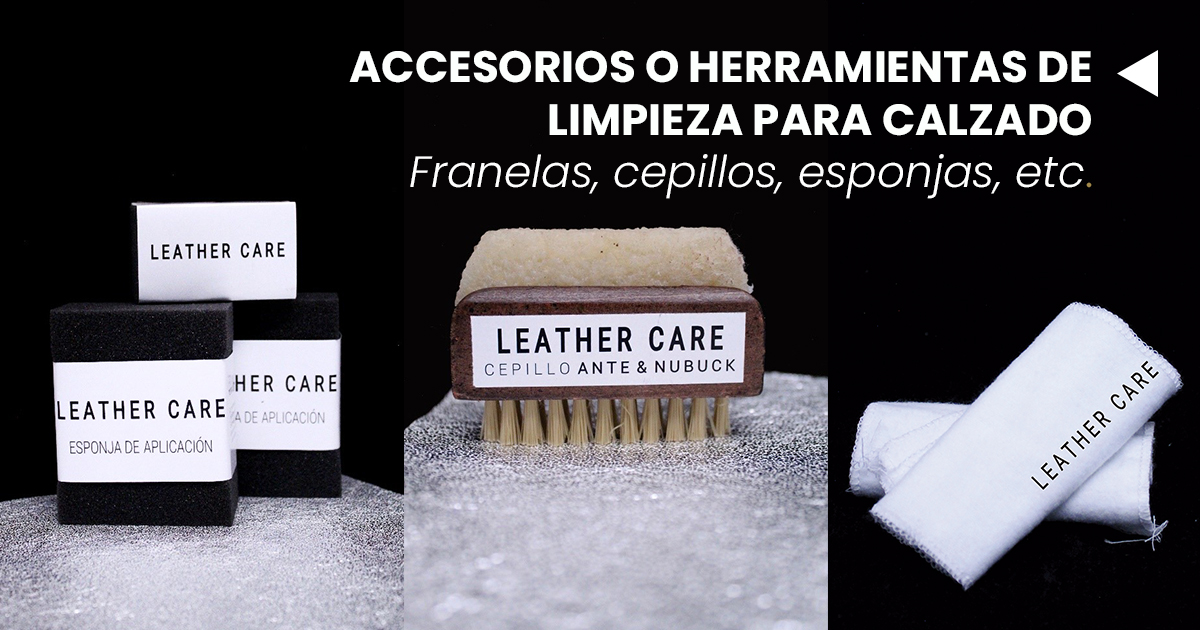 ACCESORIOS O HERRAMIENTAS DE LIMPIEZA PARA CALZADO