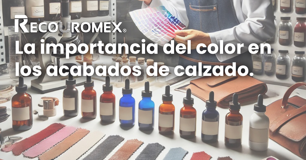 La importancia del color en los acabados de calzado
