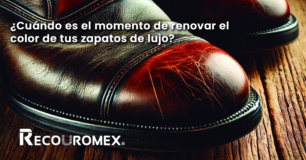 ¿Cuándo es el momento de renovar el color de tus zapatos de piel de lujo?