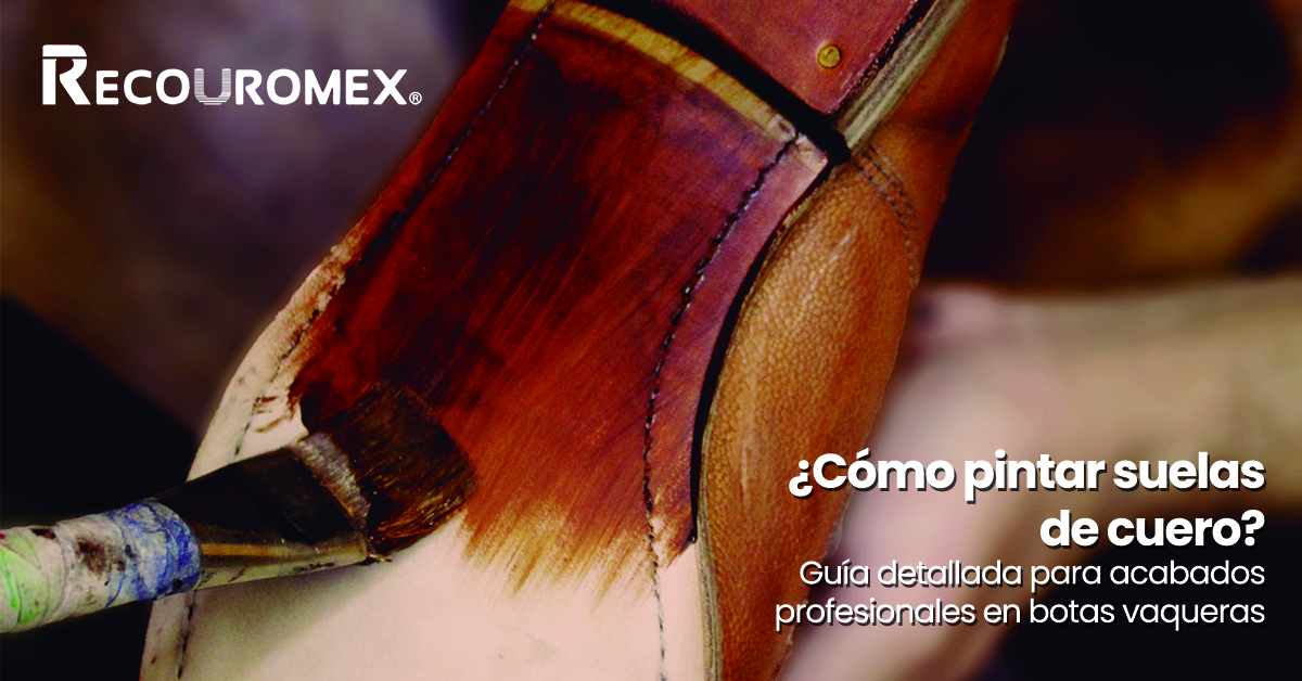 ¿Cómo pintar suelas de cuero?