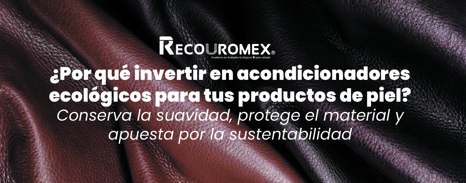 ¿Por qué invertir en acondicionadores ecológicos para tus productos de piel?