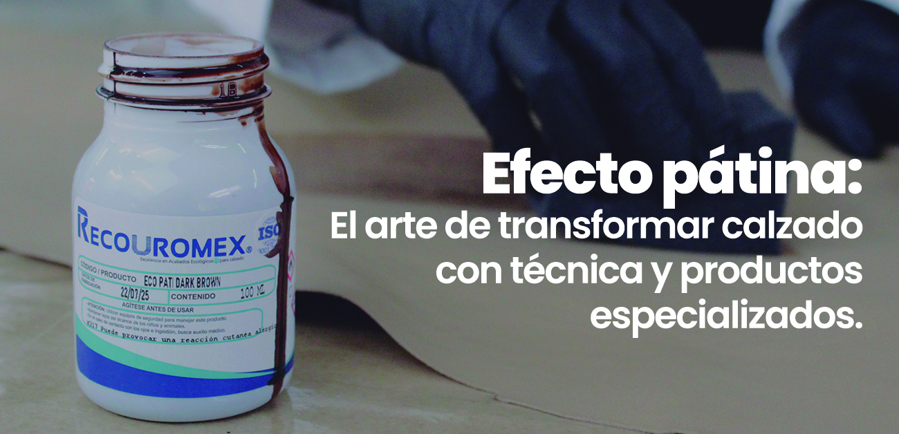 Efecto pátina: El arte de transformar calzado con técnica y productos especializados