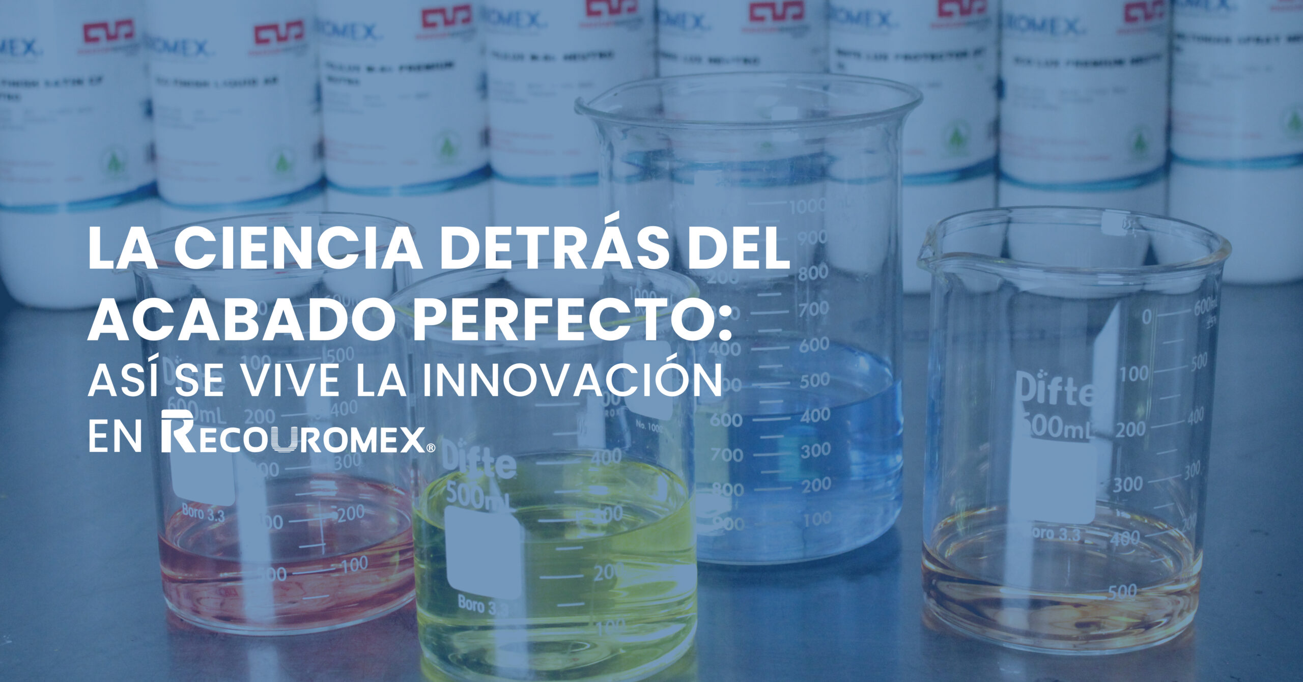 La ciencia detrás del acabado perfecto: Así se vive la innovación en RECOUROMEX